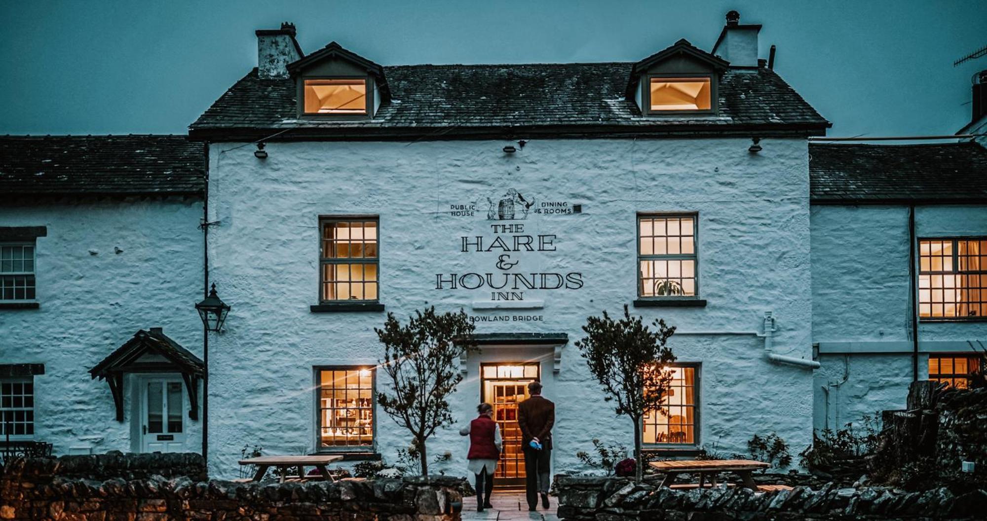The Hare & Hounds Inn Bowland Bridge Εξωτερικό φωτογραφία